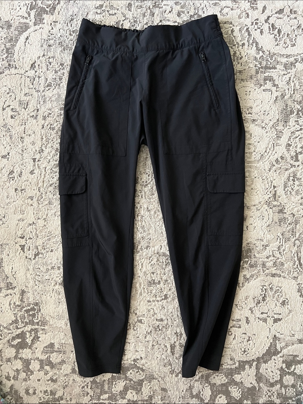 Athleta Black Tech Cargo Pants